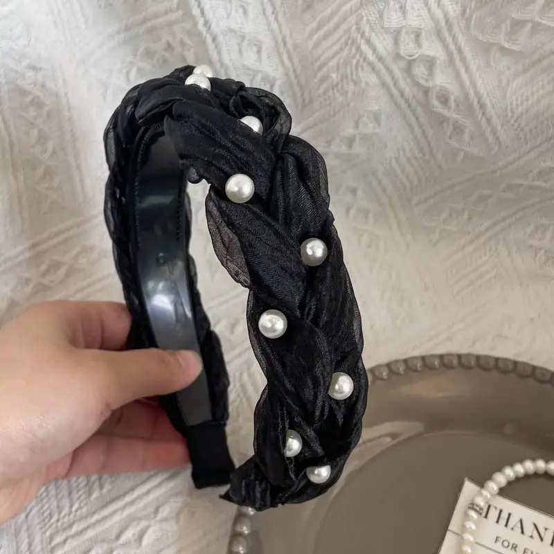 Gauze Pearl Black
