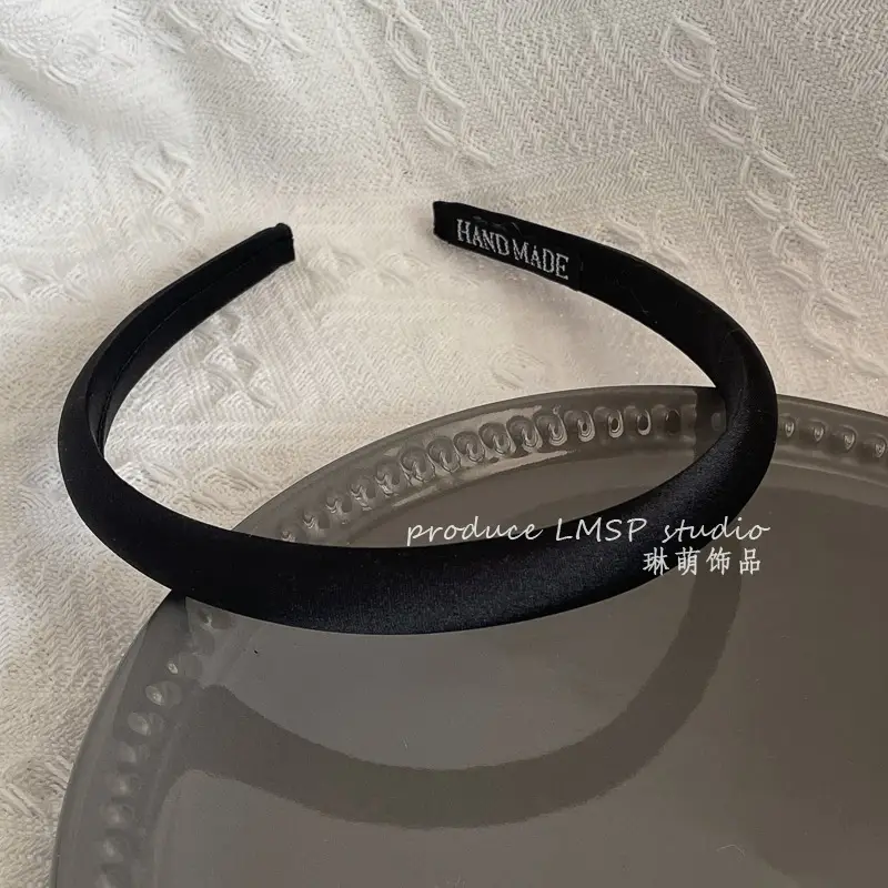 Fine satin black