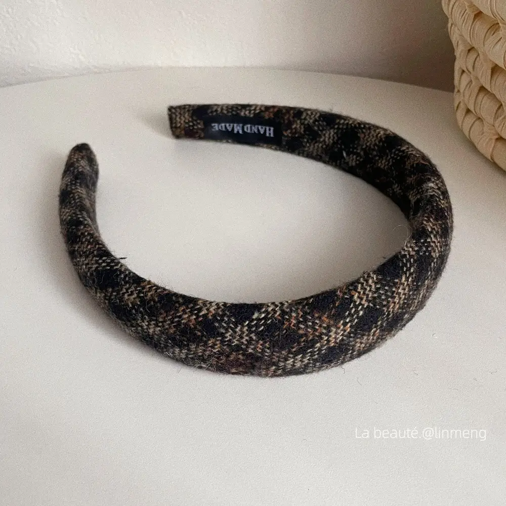 Black High-Cranial Hairband for Women - Image 14