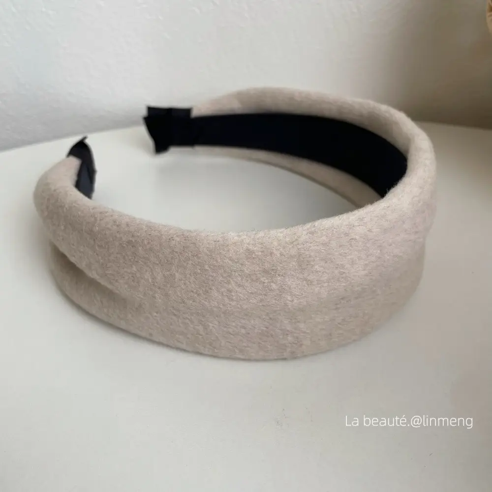 Black High-Cranial Hairband for Women - Image 25