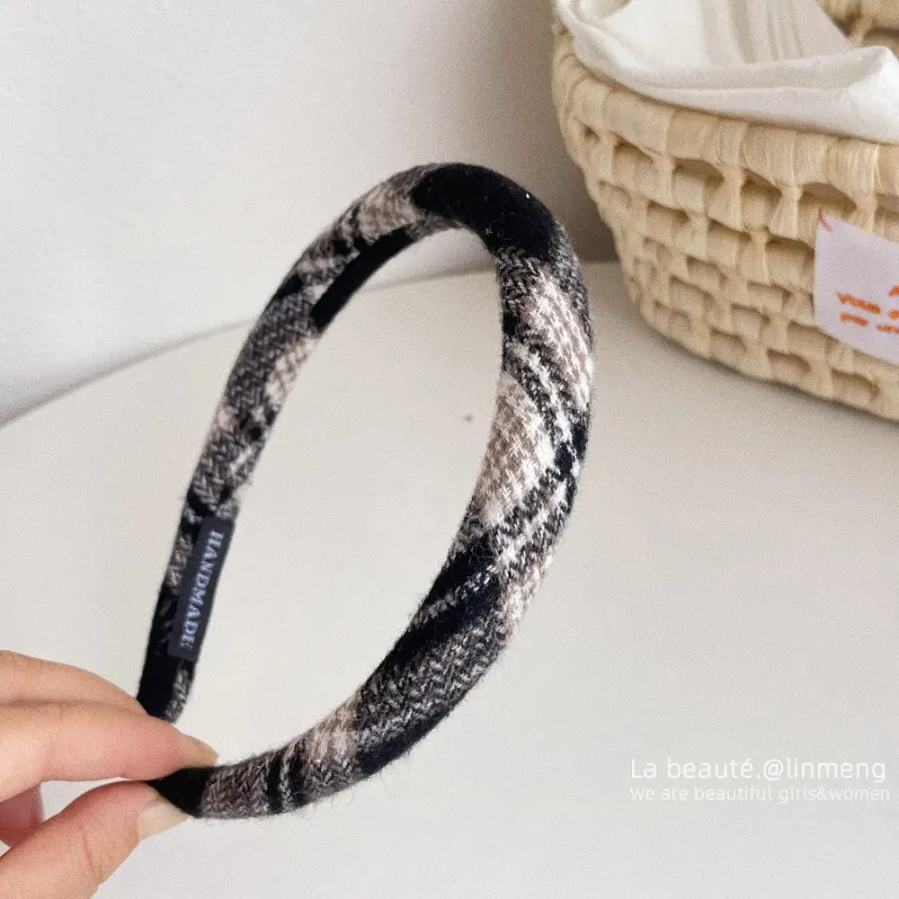 Black High-Cranial Hairband for Women - Image 27