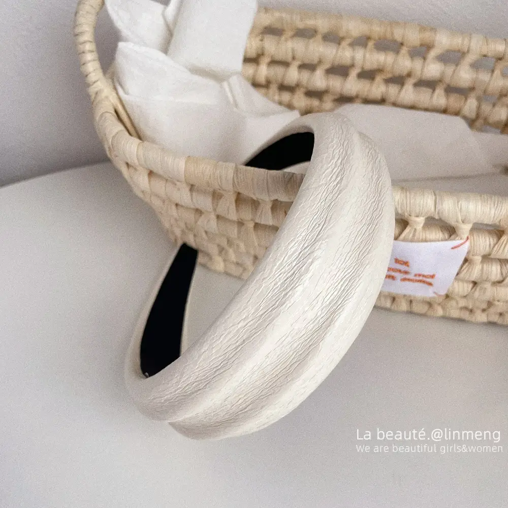 Black High-Cranial Hairband for Women - Image 42