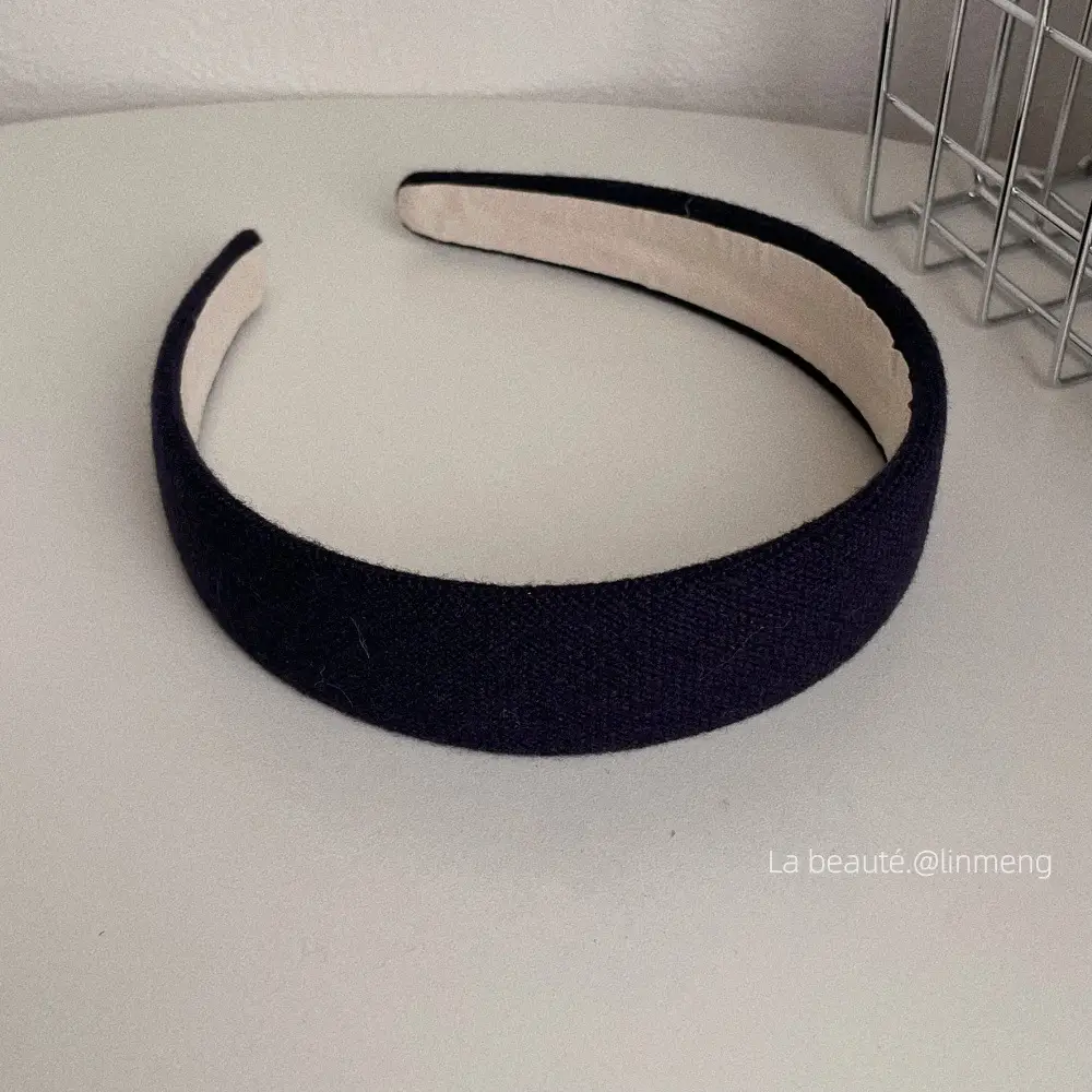 Black High-Cranial Hairband for Women - Image 44