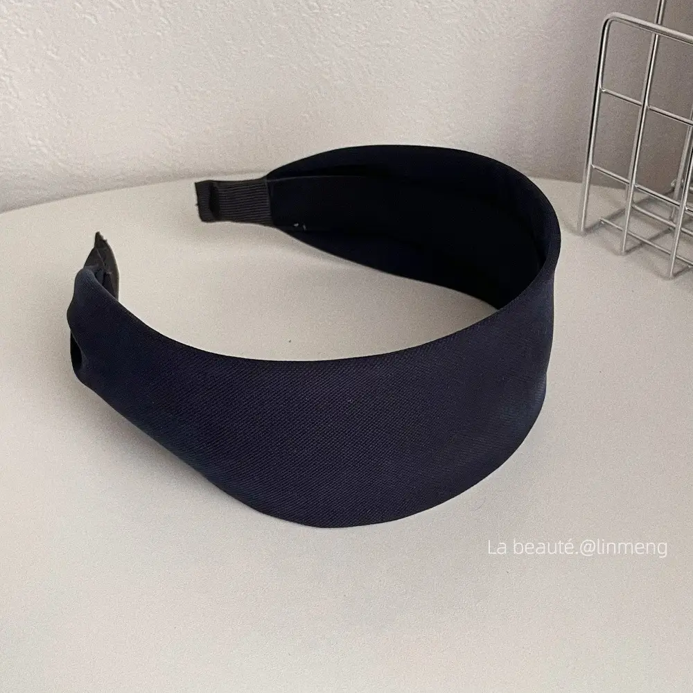 Black High-Cranial Hairband for Women - Image 46