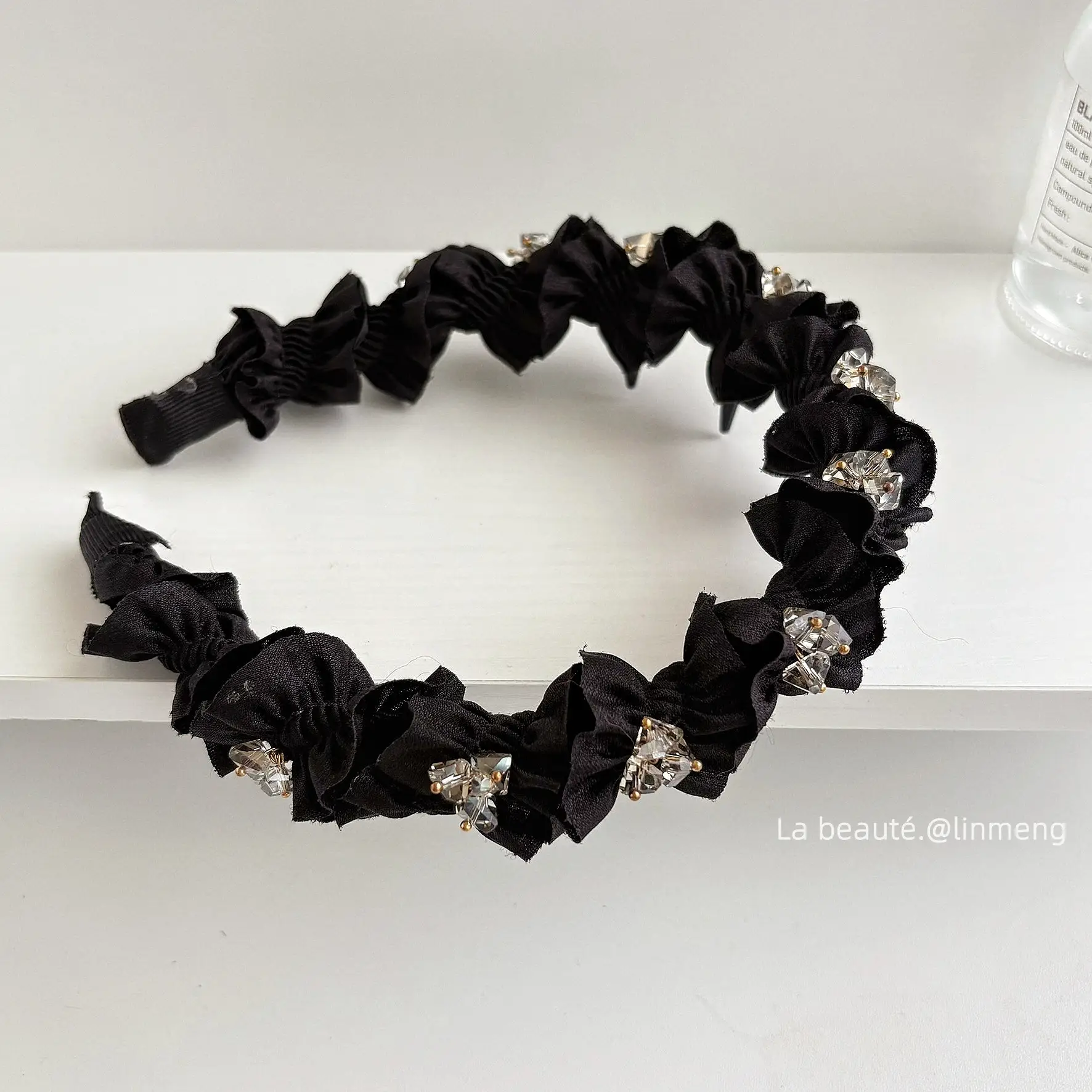 Black High-Cranial Hairband for Women - Image 63