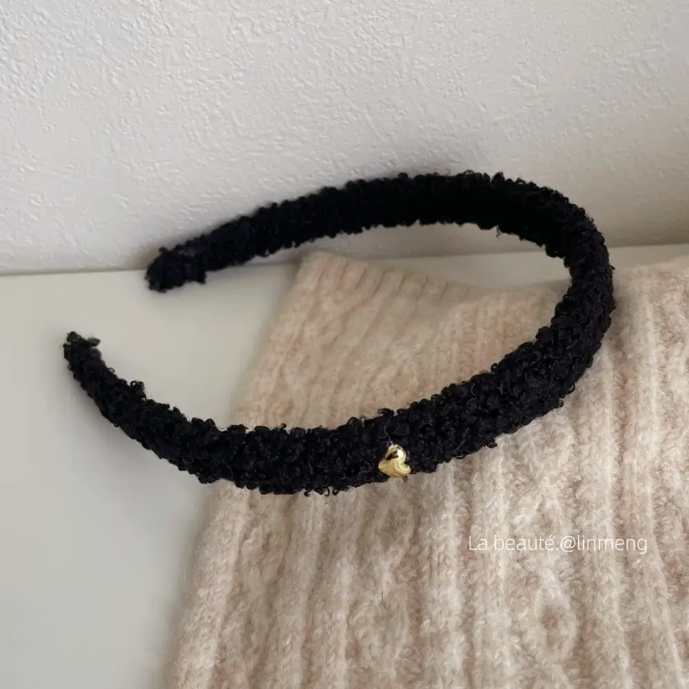 Black High-Cranial Hairband for Women - Image 68