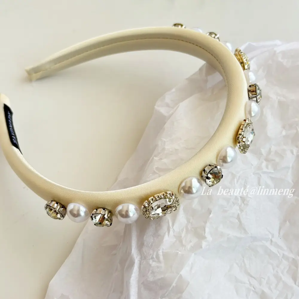 Black High-Cranial Hairband for Women - Image 80