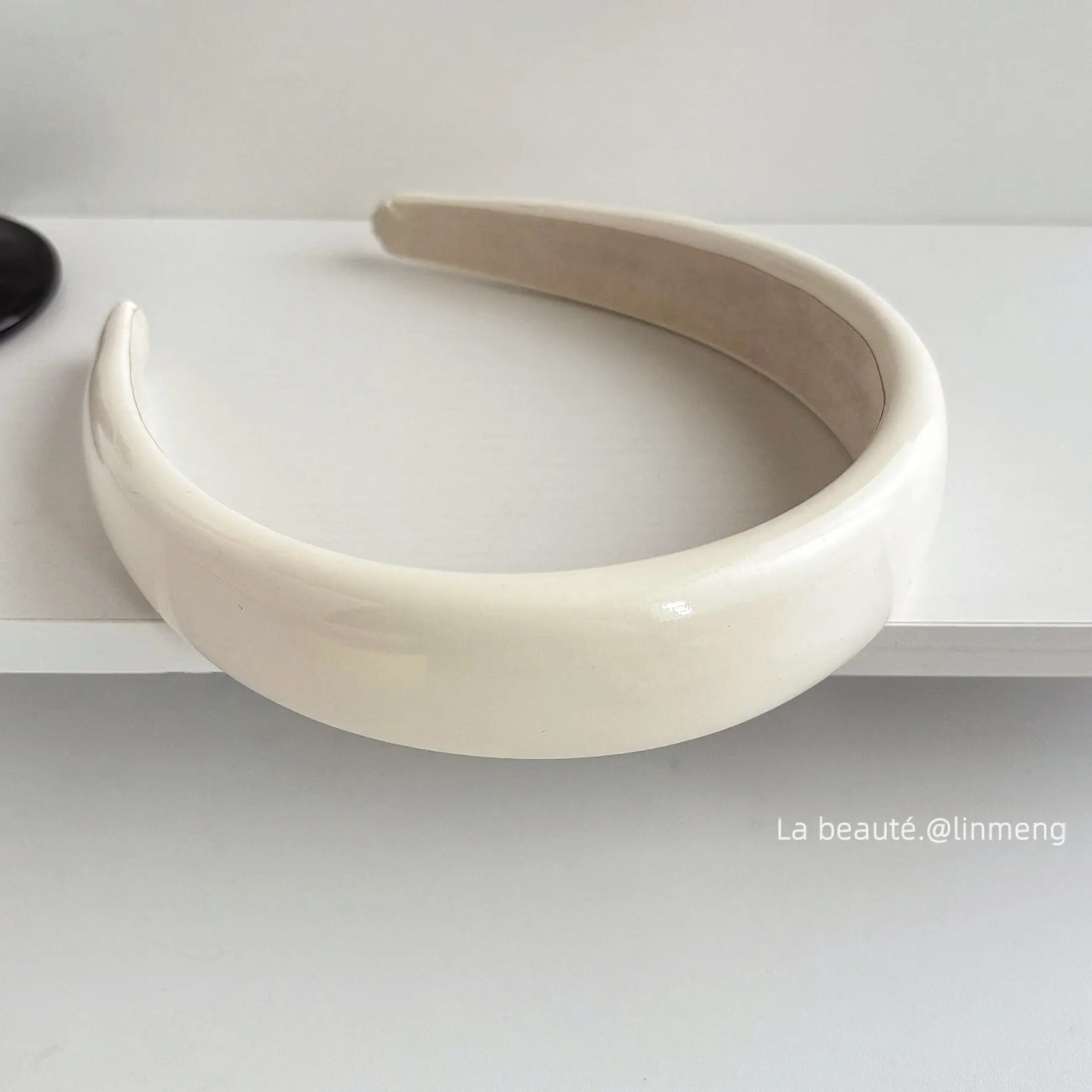 Black High-Cranial Hairband for Women - Image 82