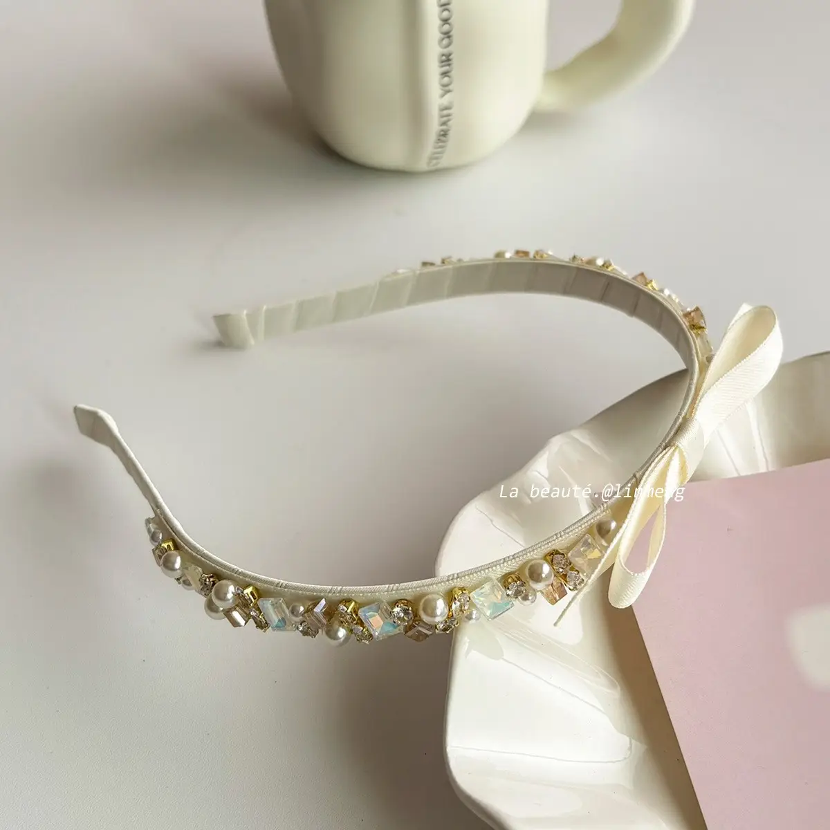 Black High-Cranial Hairband for Women - Image 98