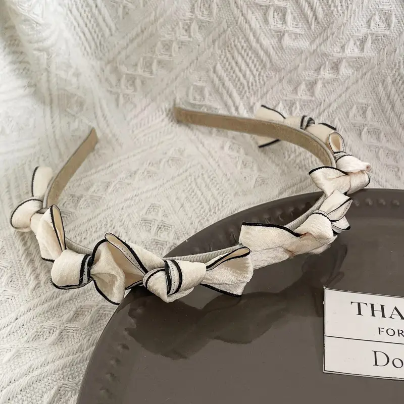 Black High-Cranial Hairband for Women - Image 125