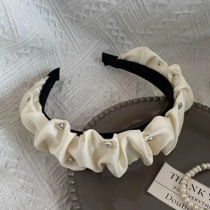 Black High-Cranial Hairband for Women - Image 129