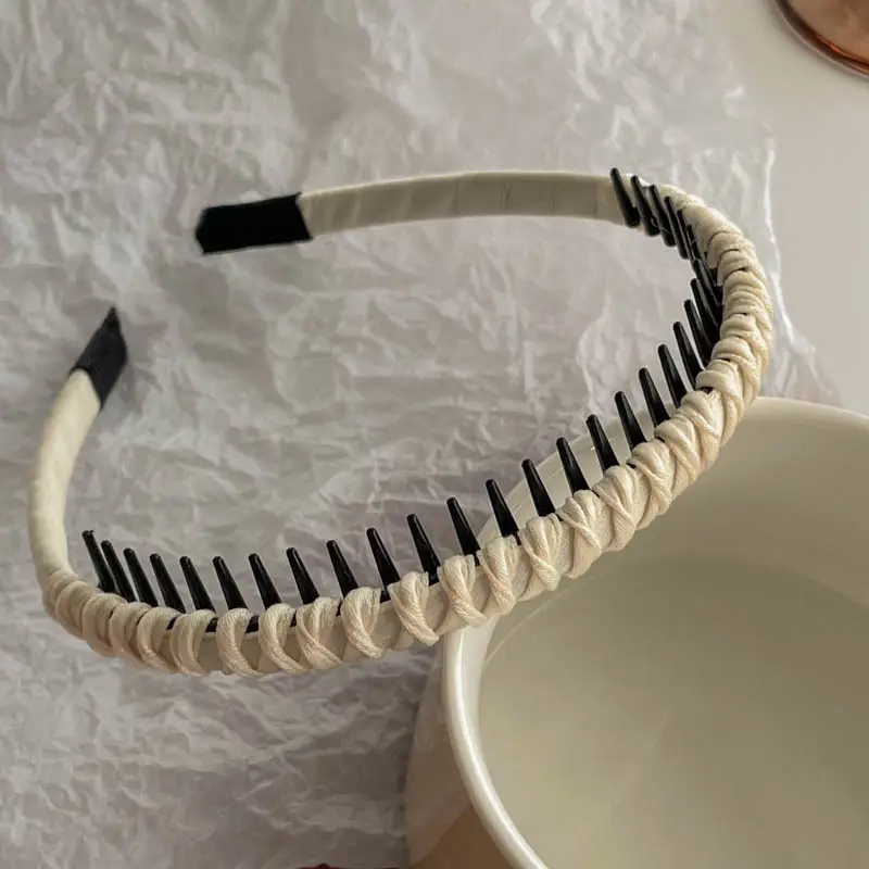 Black High-Cranial Hairband for Women - Image 149