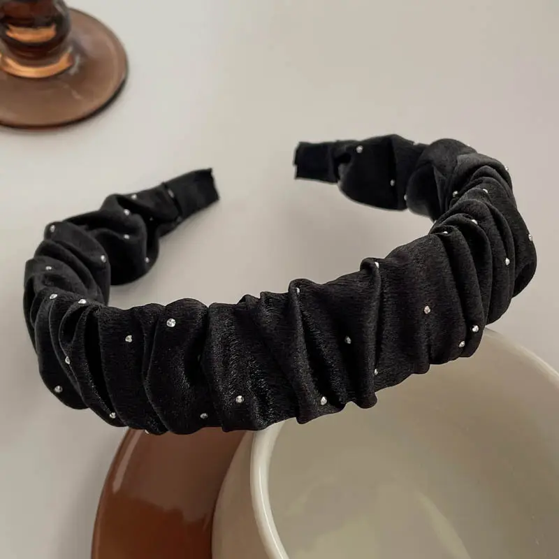 Black High-Cranial Hairband for Women - Image 29