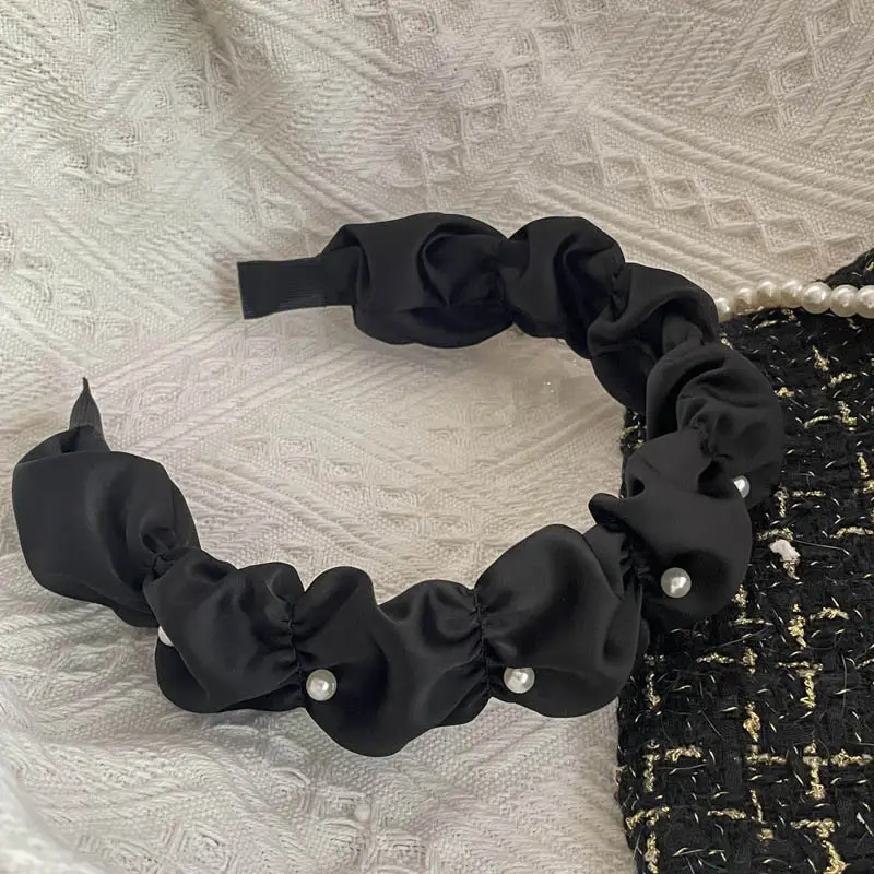 Black High-Cranial Hairband for Women - Image 77