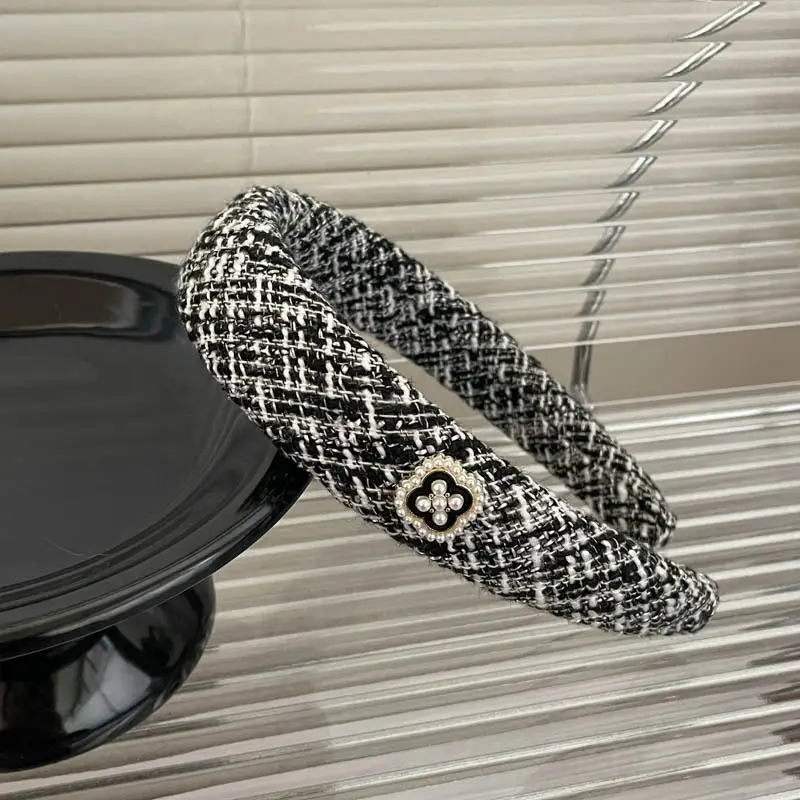 Black High-Cranial Hairband for Women - Image 94
