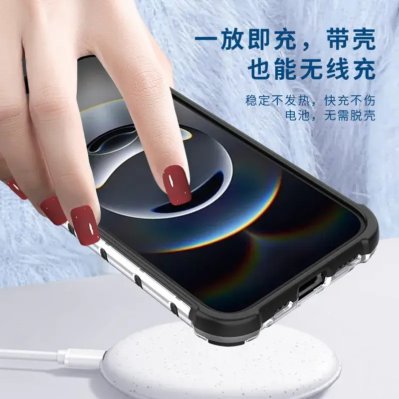 14 Transparent Anti-Fall Mobile Phone Case - Image 9