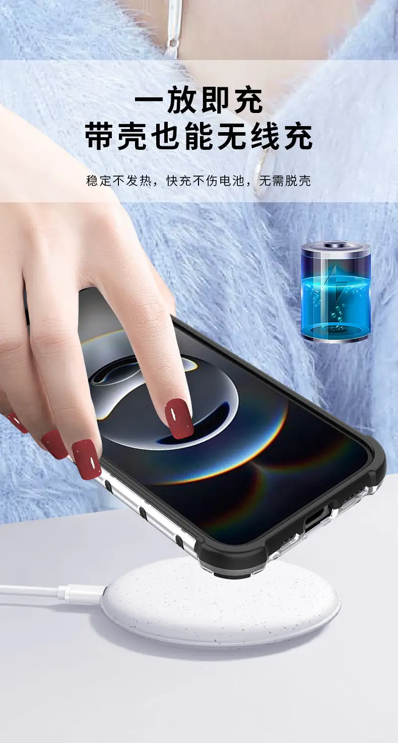 14 Transparent Anti-Fall Mobile Phone Case — feature 8