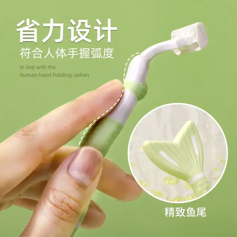 Women's Green Seafood Themed Razor Blade Sharperman - Image 5