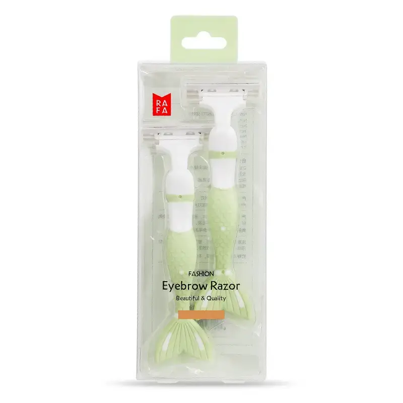 Women's Green Seafood Themed Razor Blade Sharperman - Image 6
