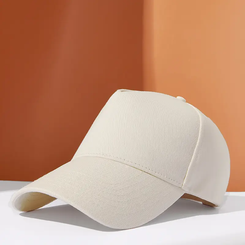 Men's Pure Color Cotton Peaked Cap - Image 7