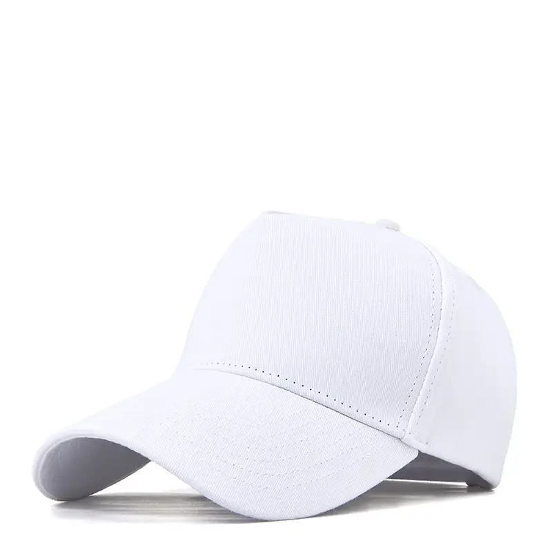 Men's Pure Color Cotton Peaked Cap - Image 3