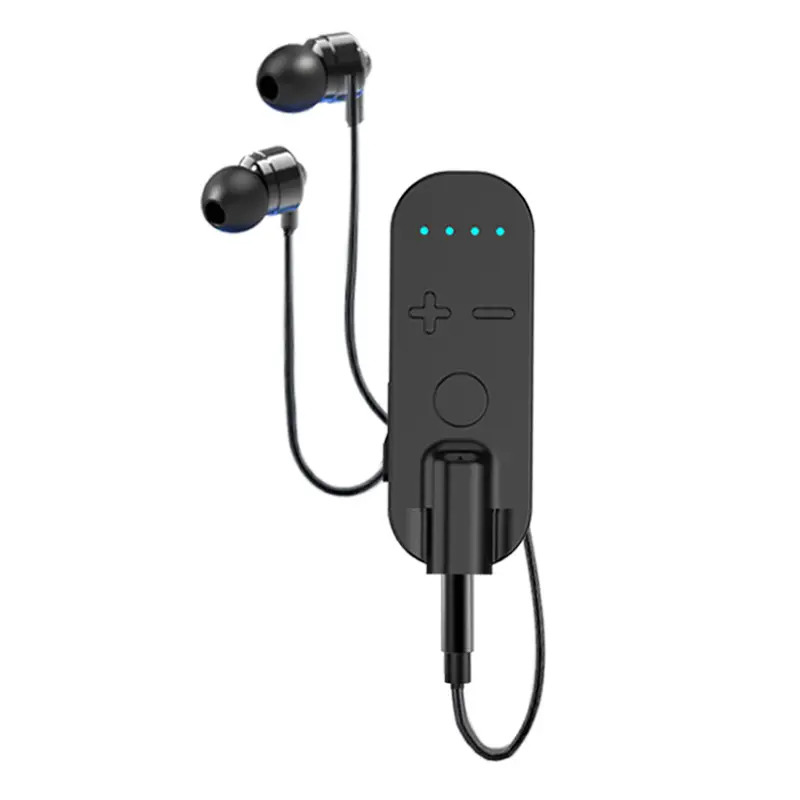 Bluetooth Headset Receiver with 180h Battery & Type-C Charging