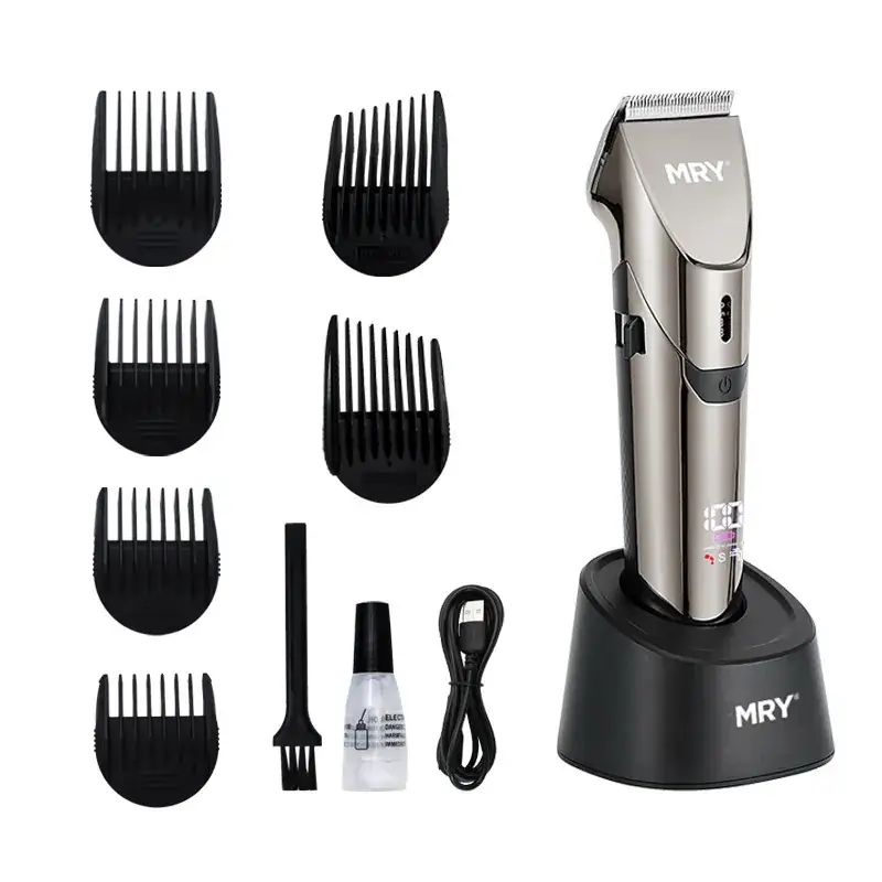 Digital Hair Clipper with 40 Blades & USB Charging - Image 15