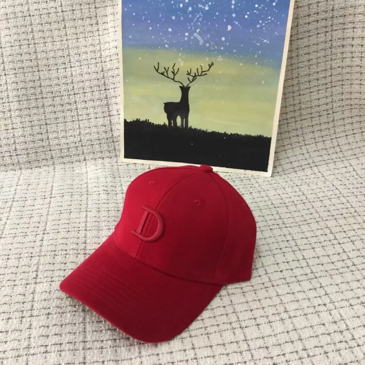 Winter Black Peaked Cap for Men Women