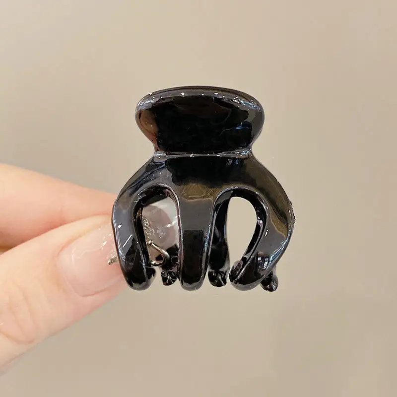Zhou Yangqing Black Small Grab Clip High Ponytail Fixed Artifact Bangs Side Shark Hairpin Back of Head Female Hairpin - Image 12