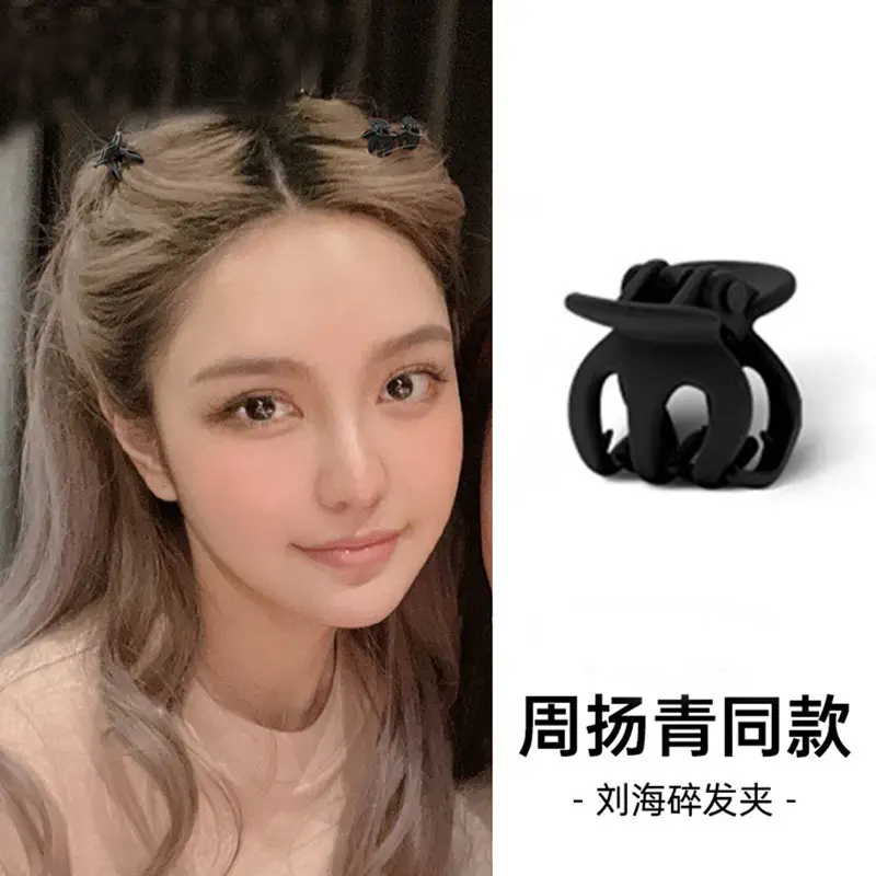 Zhou Yangqing Black Small Grab Clip High Ponytail Fixed Artifact Bangs Side Shark Hairpin Back of Head Female Hairpin - Image 19