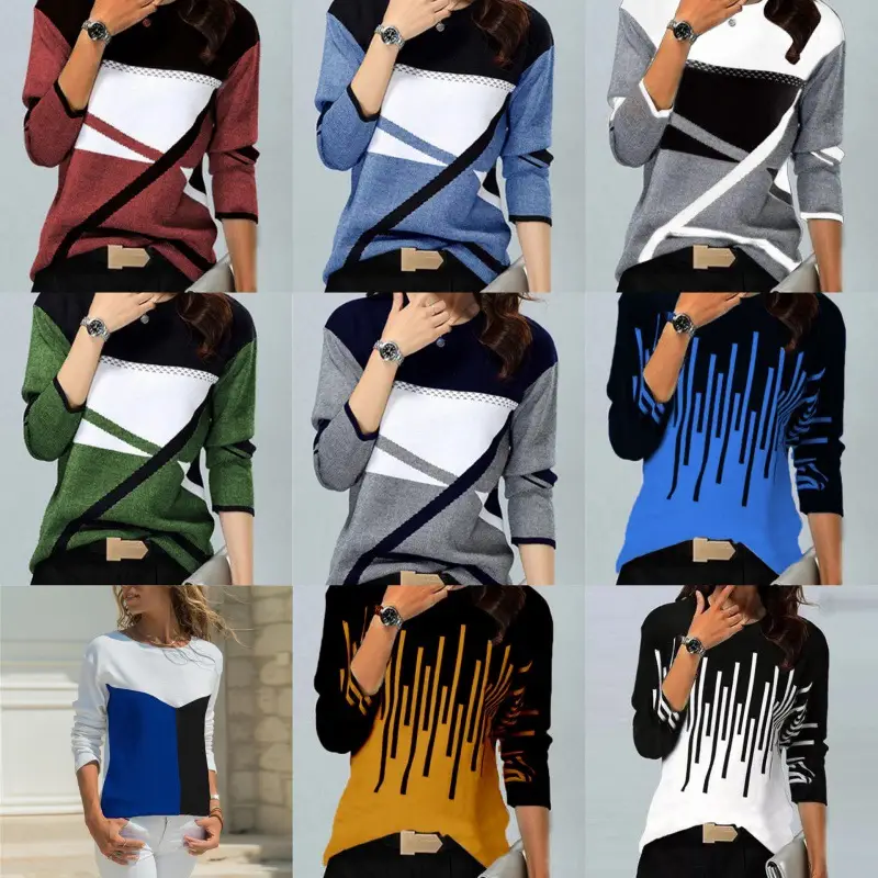 2021 Printed Crew Neck T-Shirt Black Yellow - Image 14