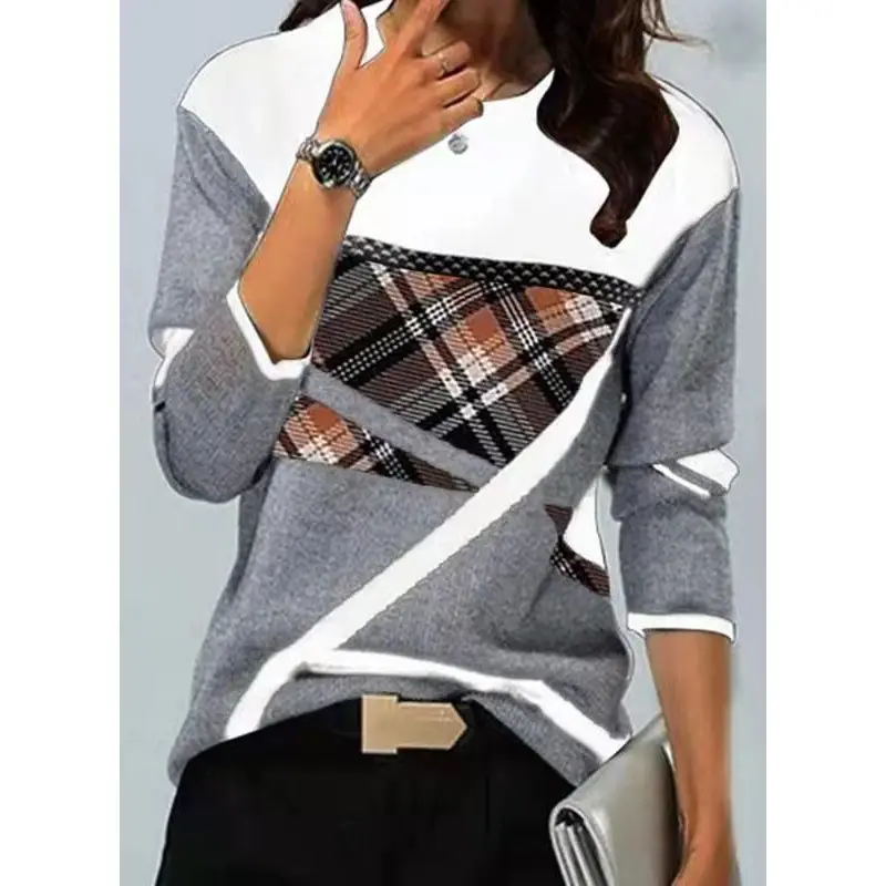 2021 Printed Crew Neck T-Shirt Black Yellow - Image 13