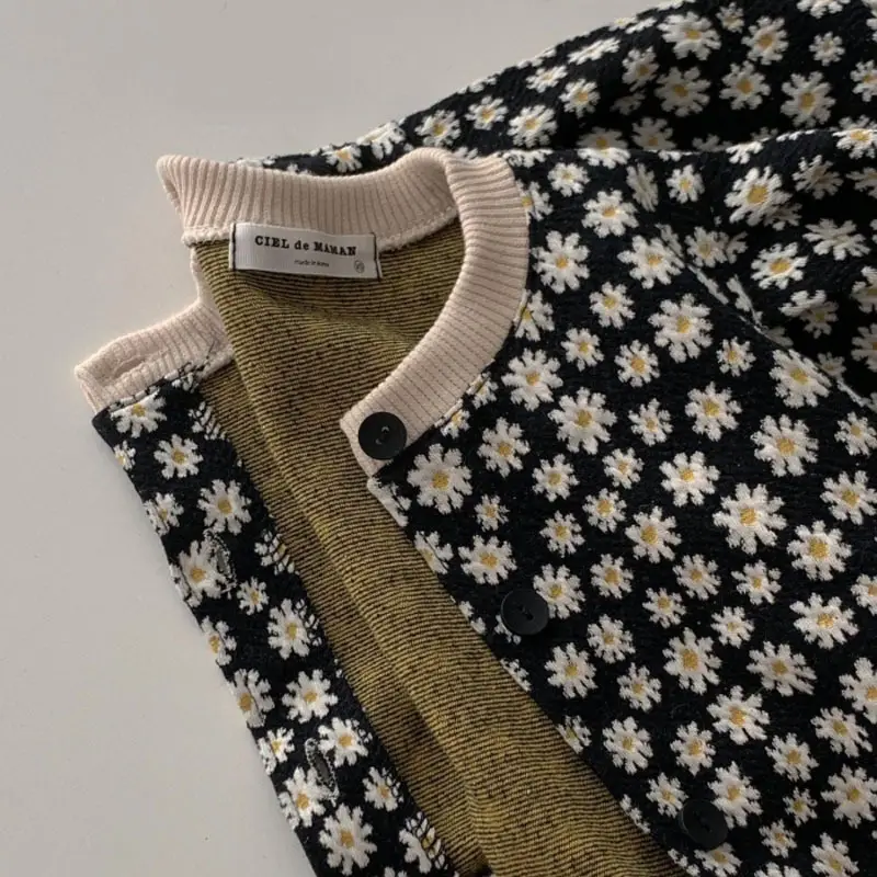 Korean Style Floral Baby Jacket Small Moon Age - Image 4