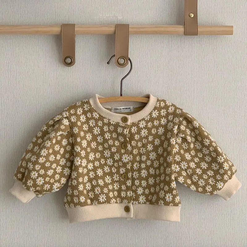 Korean Style Floral Baby Jacket Small Moon Age - Image 2