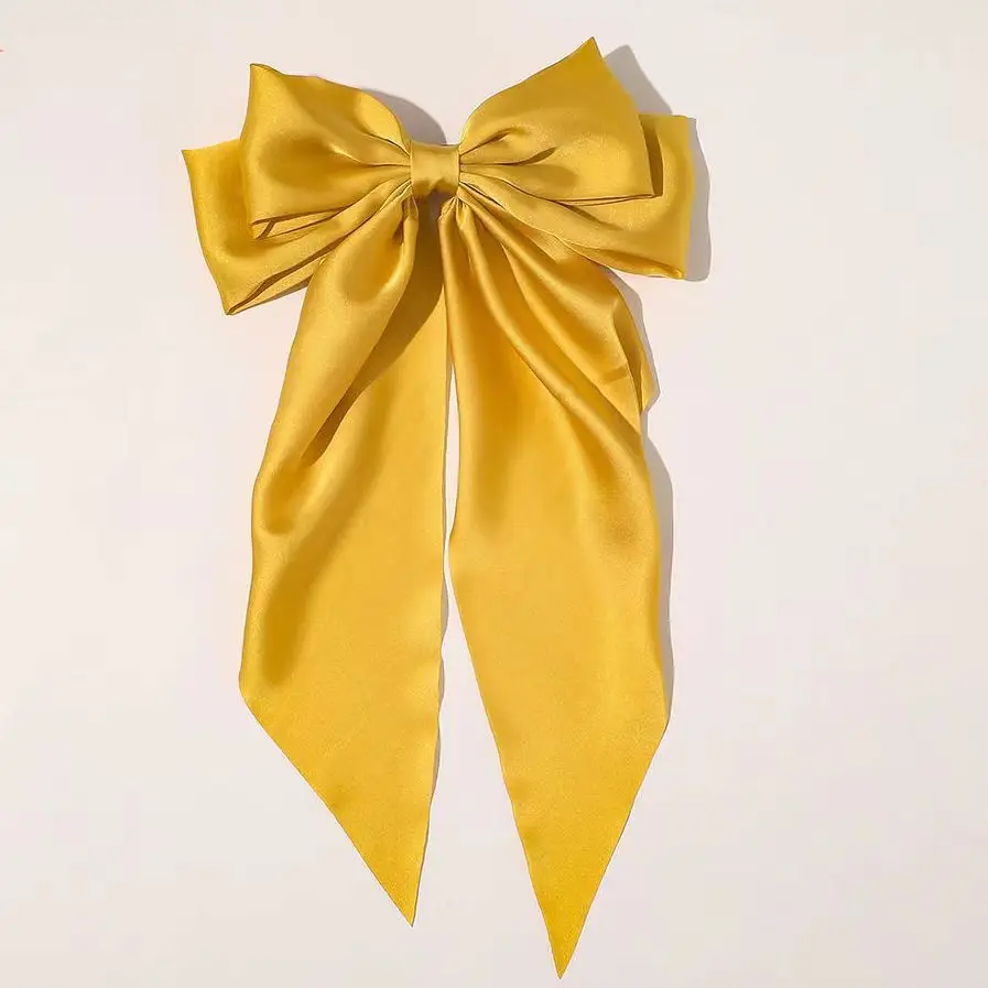 Black Bow Hairpin for Women's Back of Head - Image 7