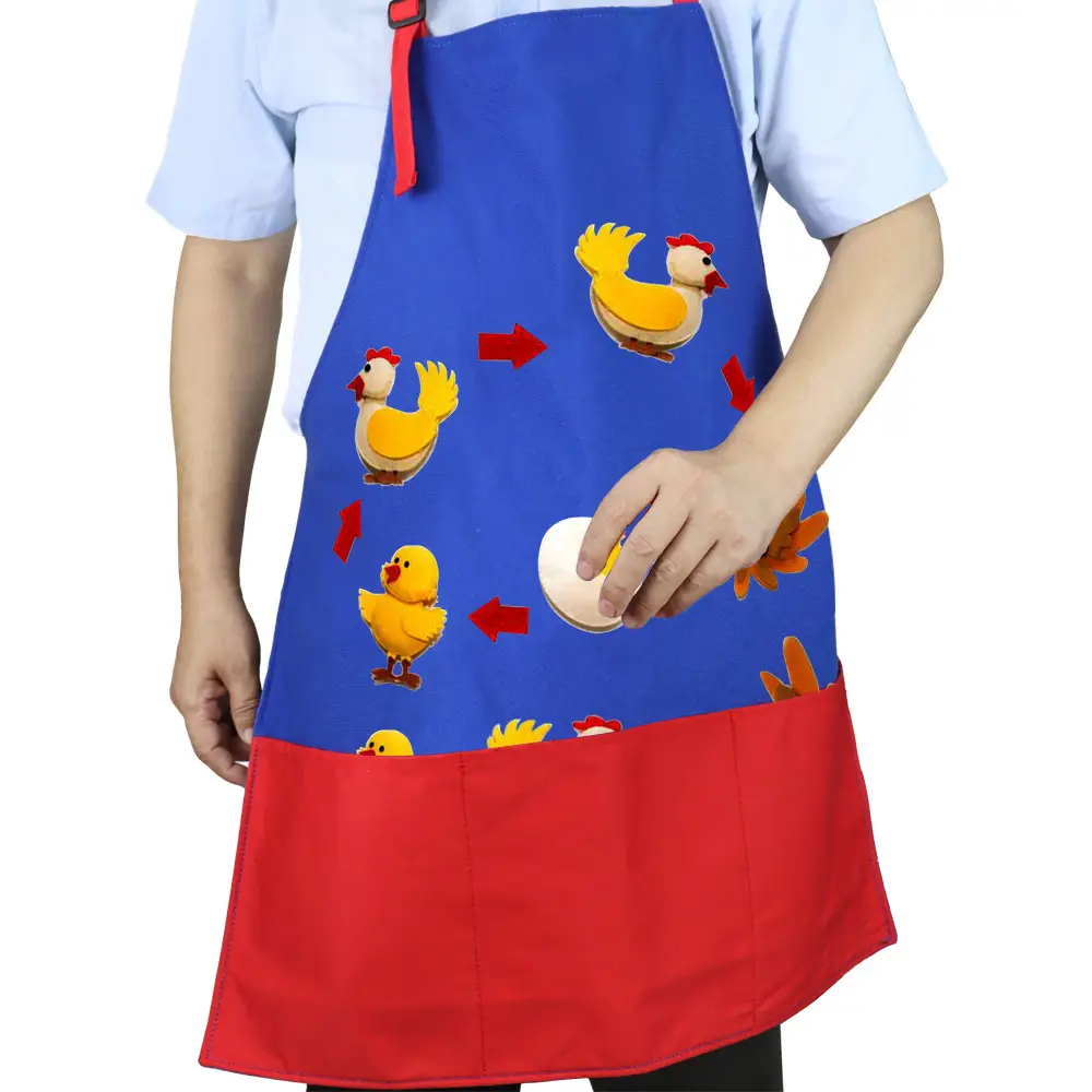 Felt Picture Book Apron for Kids Teaching Use — feature 2