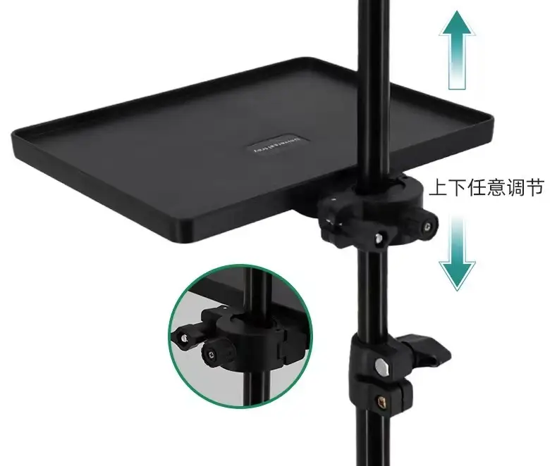 350x165MM Sound Card Tray Black Plastic Universal 2.1m Floor — feature 11