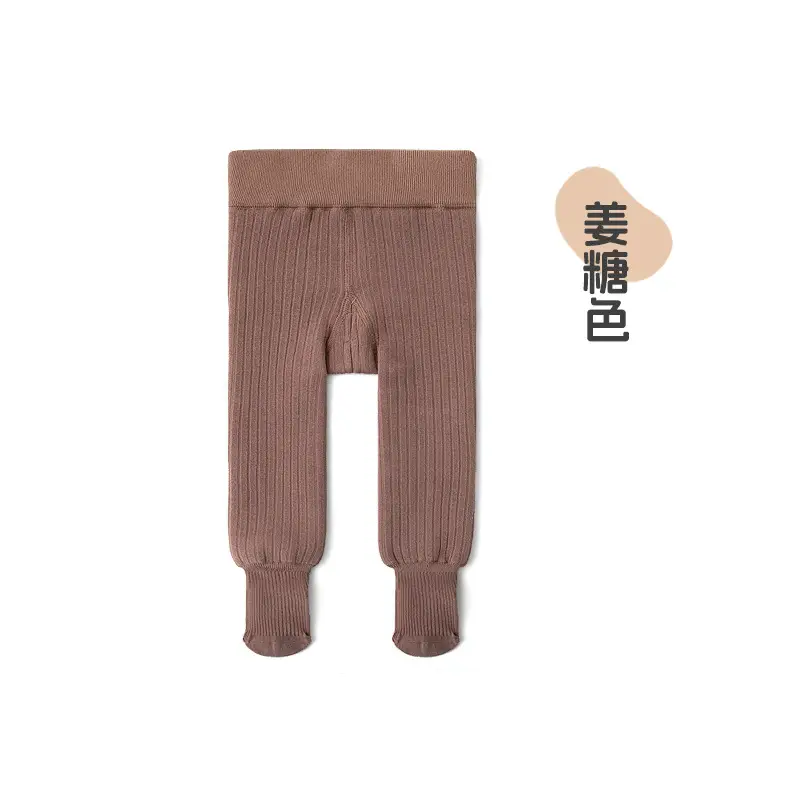 Baby's Cotton Velvet Leggings Thickened Warm Pants - Image 3