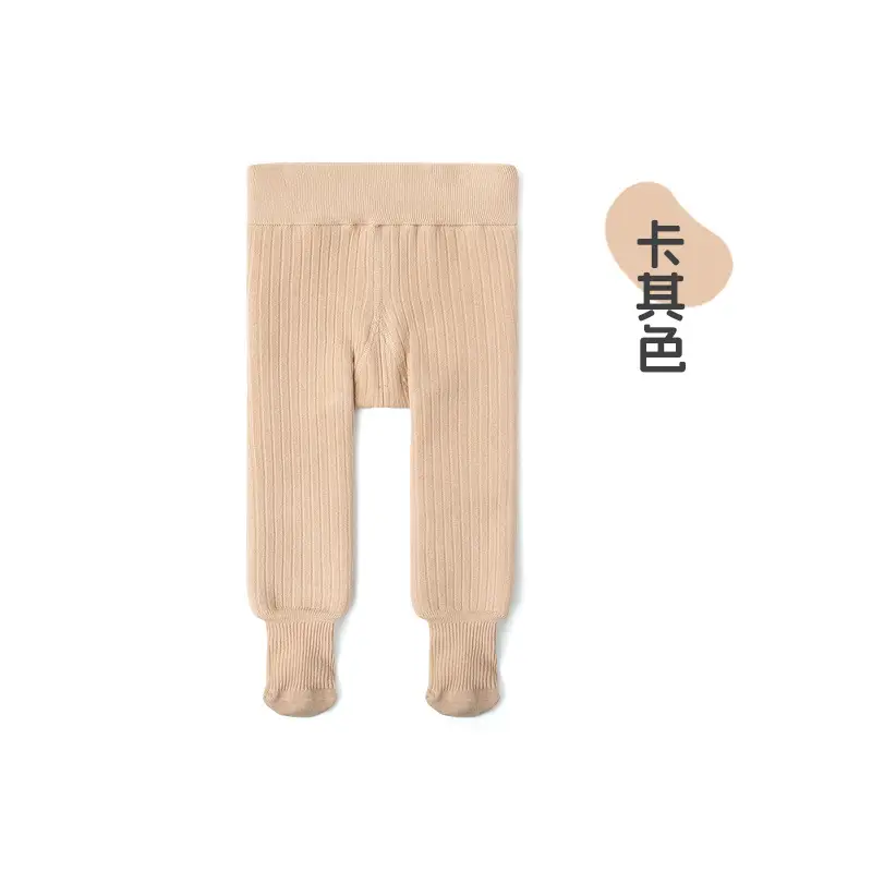 Baby's Cotton Velvet Leggings Thickened Warm Pants - Image 4