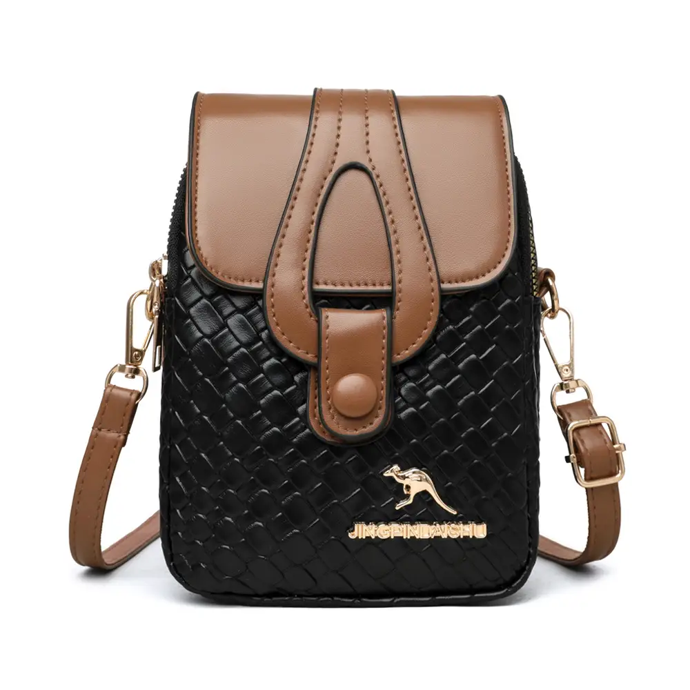 Red Crossbody Bag for Women with Adjustable Strap - Image 11