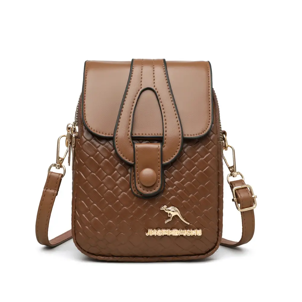 Red Crossbody Bag for Women with Adjustable Strap - Image 6