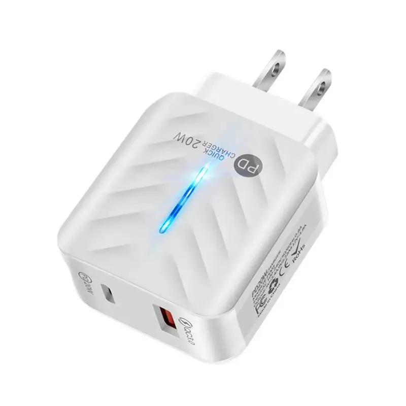 European PD20W Charger 38W Dual Port A+C Mobile Power Adapter - Image 5