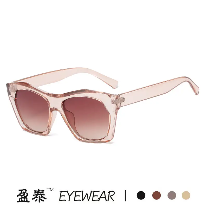 Black Frame Retro Sunglasses UV-Proof Black - Image 11