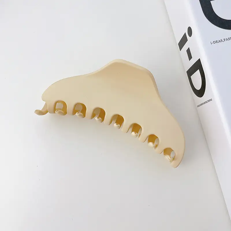 Blue Hair Clip with Resin Material for Women