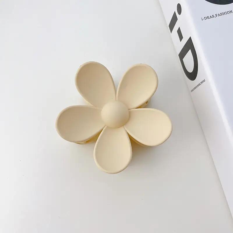 Blue Hair Clip with Resin Material for Women