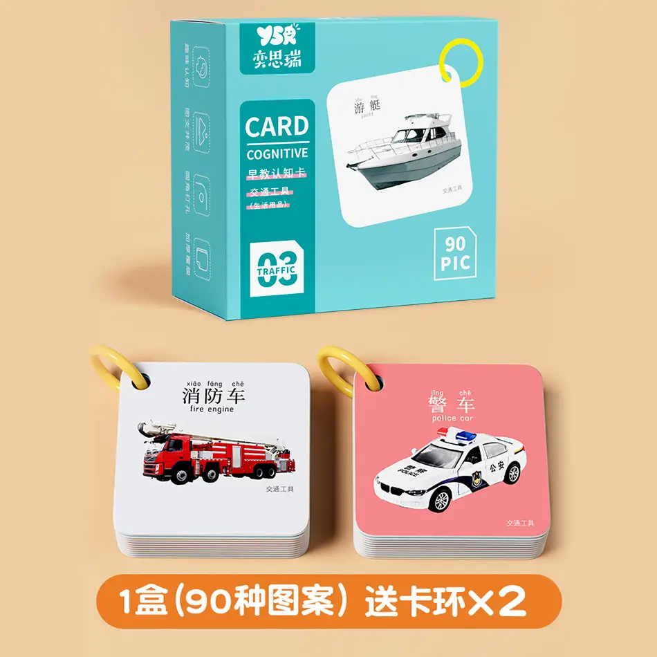 90+ Card Early Education Toy for Kids - Image 3