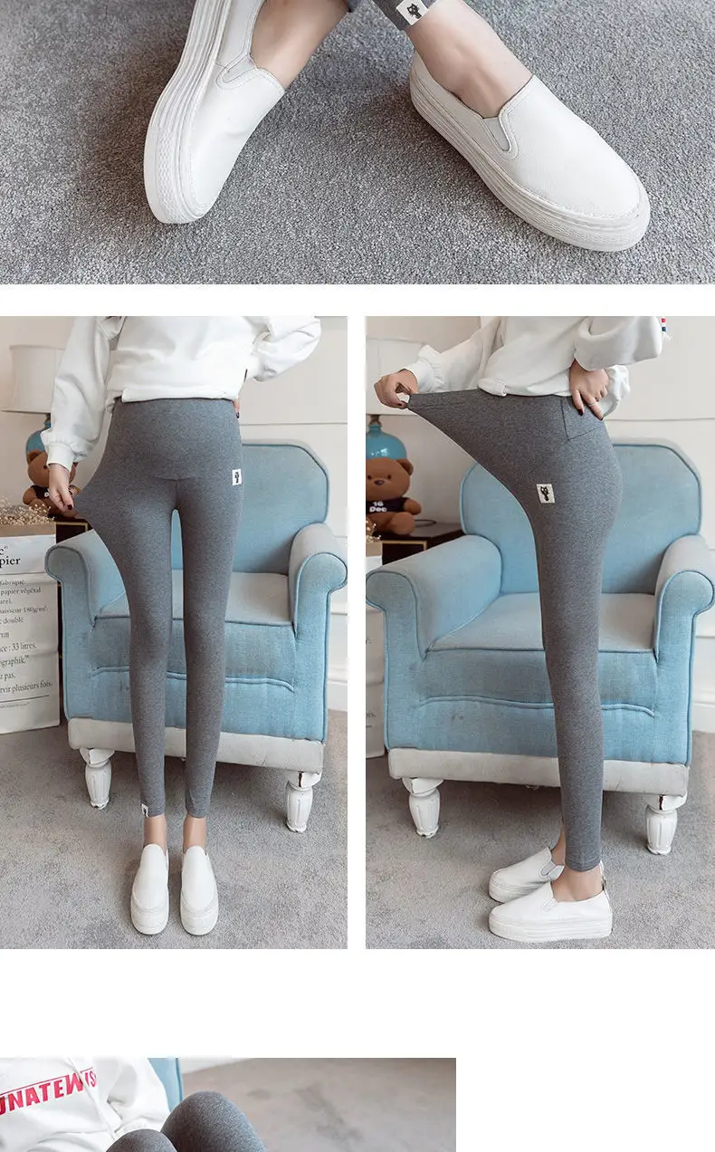 Maternity Leggings Pants Skinny Fall Belly Support — feature 15