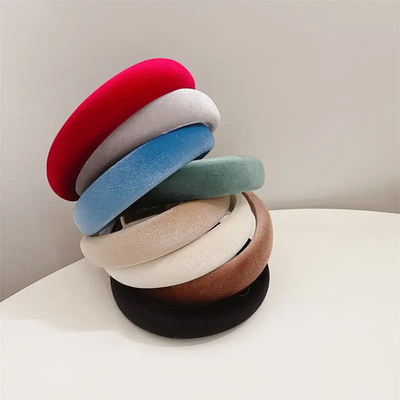 Velvet Sponge Headband for Women Autumn Winter - Image 10