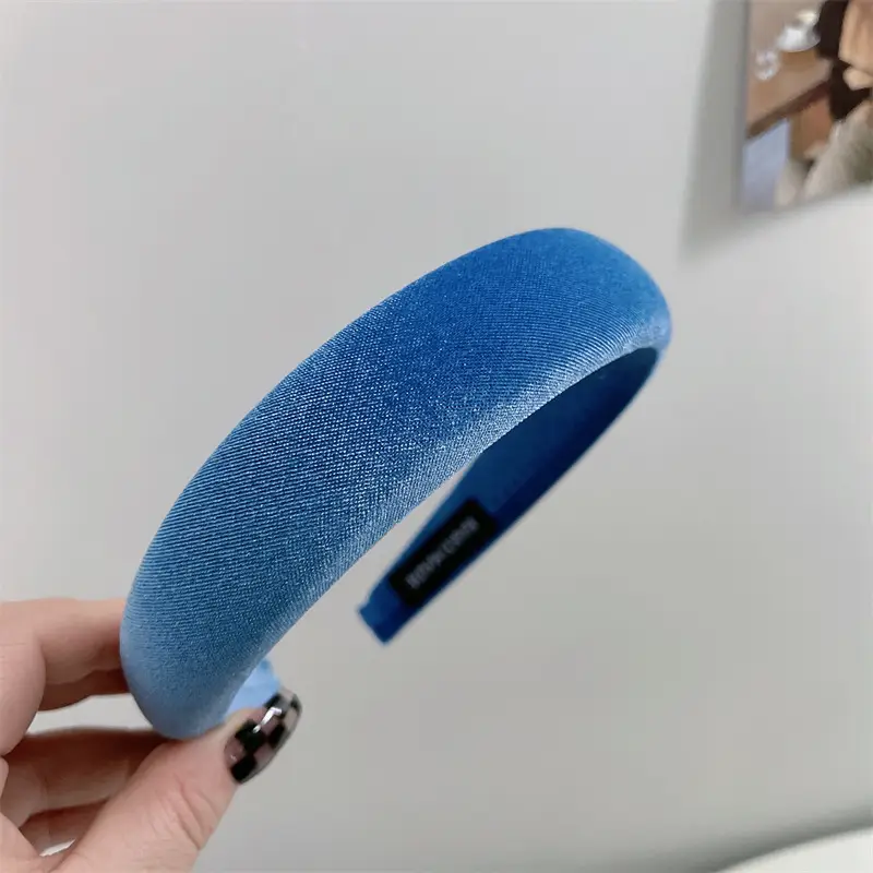 Velvet Sponge Headband for Women Autumn Winter - Image 4