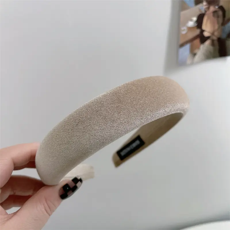 Velvet Sponge Headband for Women Autumn Winter - Image 7
